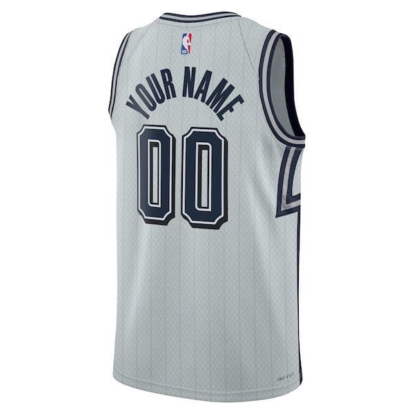 Orlando Magic Nike Unisex 2024/25 Custom Swingman Jersey - City Edition - Silver - Image 3