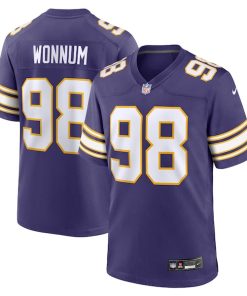 D.J. Wonnum Minnesota Vikings Nike Classic Player Game Jersey - Purple
