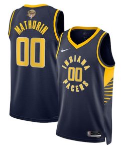 Bennedict Mathurin Indiana Pacers Nike Unisex 2025 NBA Finals Swingman Jersey - Icon Edition - Navy