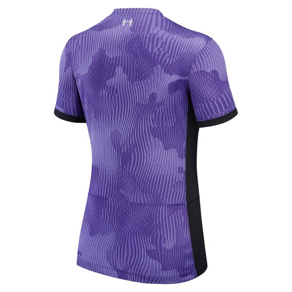 Liverpool Nike Women's 2023/24 Third Stadium Replica Jersey - Purple - Image 3