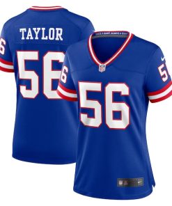 Lawrence Taylor New York Giants Nike Women's Classic Retired Player Game Jersey - Royal