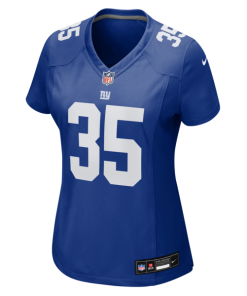 Alternative view of LaMareon James New York Giants Nike Women's Team Game Jersey -  Royal