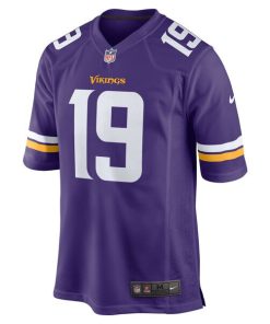 Alternative view of Brandon Powell Minnesota Vikings Nike Game Jersey - Purple