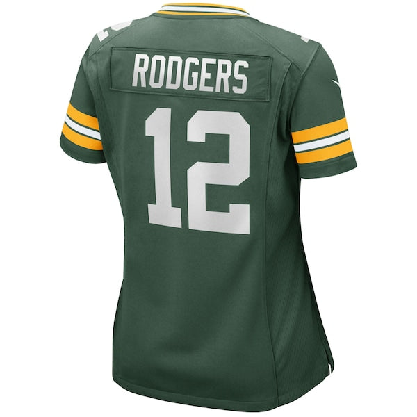 Aaron Rodgers Green Bay Packers Nike Women's Player Jersey - Green - Image 9