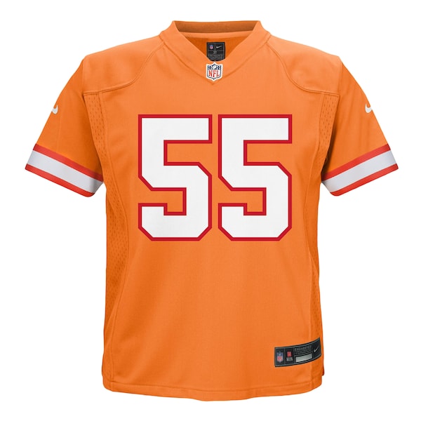 Derrick Brooks Tampa Bay Buccaneers Nike Toddler Retired Player Game Jersey - Orange - Image 2