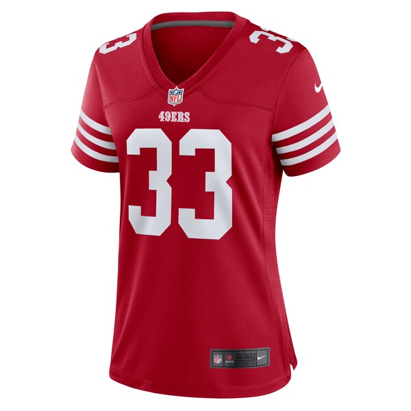 Rock Ya-Sin San Francisco 49ers Nike Women's Team Game Jersey - Scarlet - Image 2