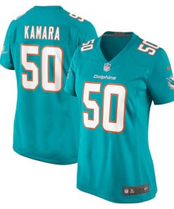 Mohamed Kamara Miami Dolphins Nike Women's  Game Jersey -  Aqua