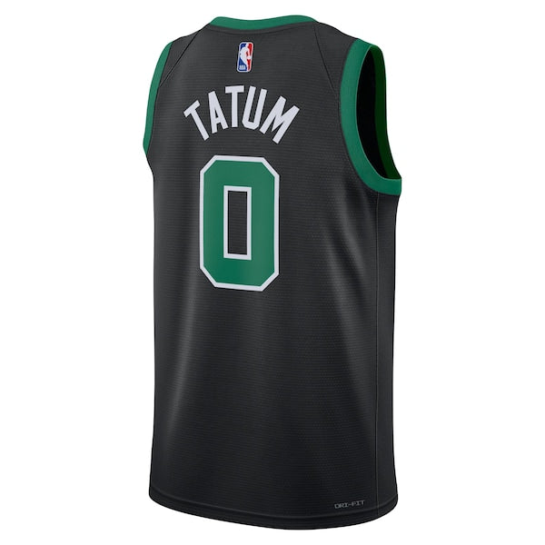 Jayson Tatum Boston Celtics Jordan Brand Unisex Swingman Jersey - Statement Edition - Black - Image 3