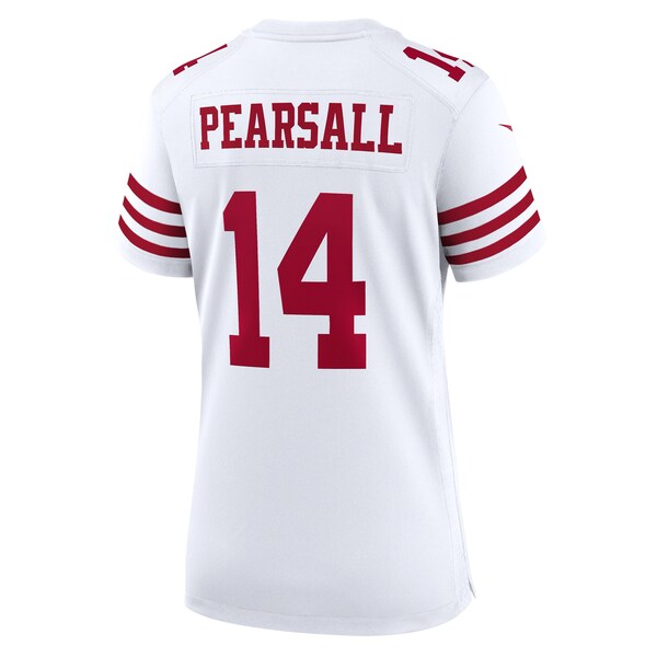 Ricky Pearsall San Francisco 49ers Nike Women's White Game Jersey - White - Image 3
