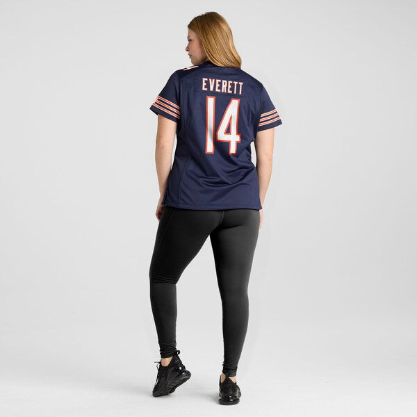 Gerald Everett Chicago Bears Nike Women's Game Jersey - Navy - Image 7