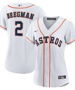 Alex Bregman Houston Astros Nike Women's Home Replica Player Jersey - White