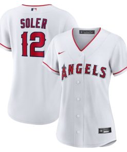 Jorge Soler Los Angeles Angels Nike Women's Home Replica Jersey - White