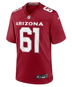 Alternative view of Carter O'Donnell Arizona Cardinals Nike Team Game Jersey -  Cardinal