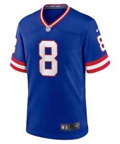 Alternative view of Daniel Jones New York Giants Nike Classic Player Game Jersey - Royal