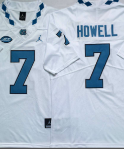 Sam Howell  NCAA North Carolina Tar Heels Jordan Band Vapor Limited Jersey