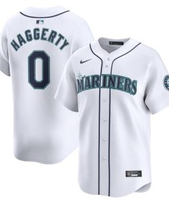 Sam Haggerty Seattle Mariners Nike Home Limited Player Jersey - White