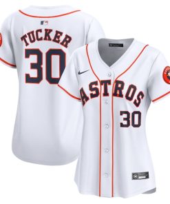 Kyle Tucker Houston Astros Nike Women's  Home Limited Player Jersey - White