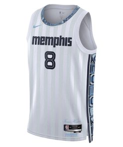 Alternative view of Jaren Jackson Jr. Memphis Grizzlies Nike Unisex 2025/26 Swingman Jersey - White - City Edition