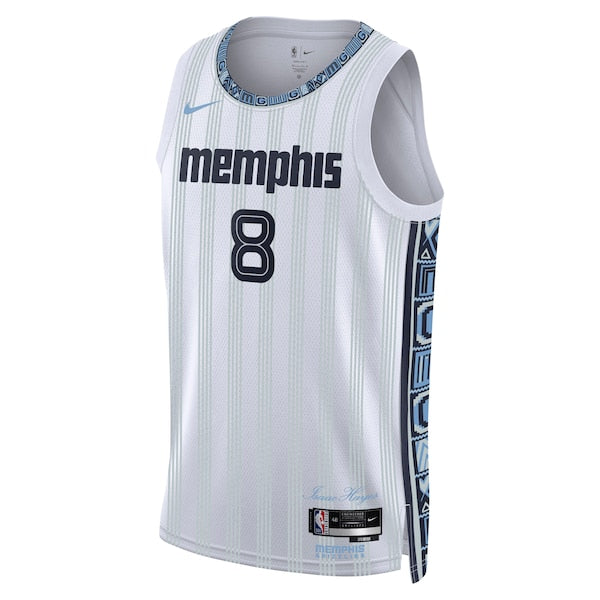 Jaren Jackson Jr. Memphis Grizzlies Nike Unisex 2025/26 Swingman Jersey - White - City Edition - Image 2
