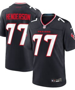 LaDarius Henderson Houston Texans Nike Game Jersey -  Navy