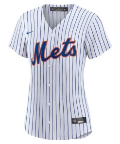Alternative view of Bo Bichette New York Mets Nike Women's Home Replica Jersey - White