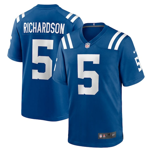 Anthony Richardson Indianapolis Colts Nike 2023 NFL Draft First Round Pick Game Jersey - Royal/Blue/White - Image 2