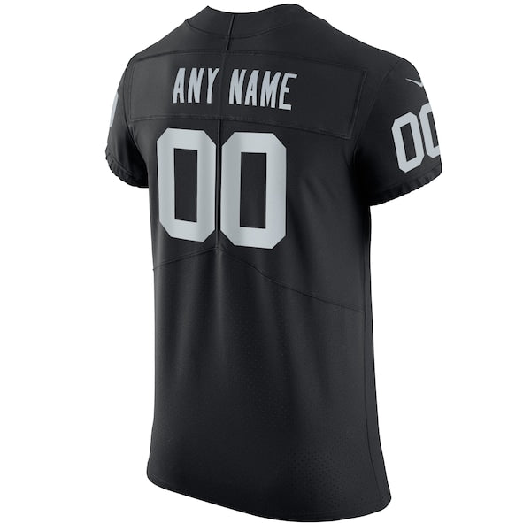 Las Vegas Raiders Nike Vapor Untouchable Custom Elite Jersey - Black - Image 3