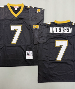 Morten Andersen New Orleans Saints Authentic Throwback Retired Player Jersey