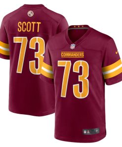 Trent Scott Washington Commanders Nike Game Jersey - Burgundy