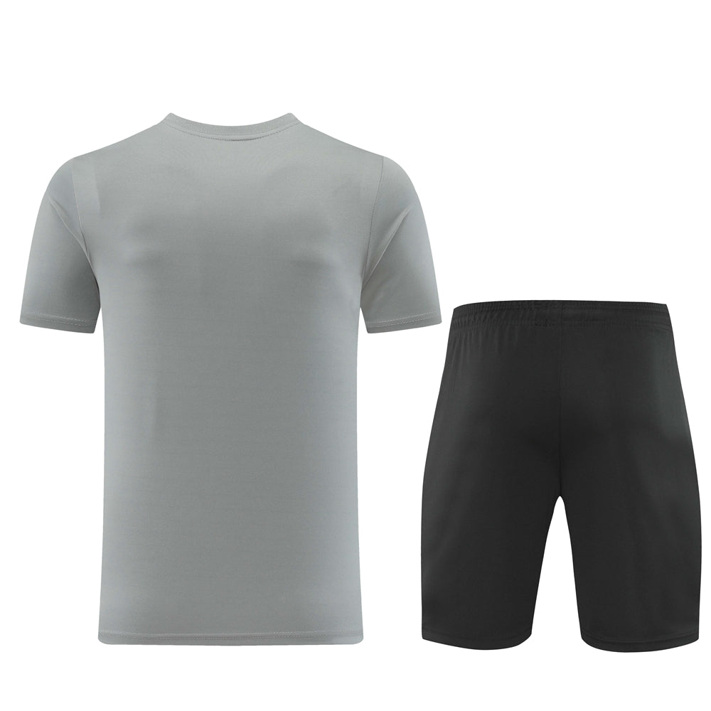 Nike Short Sleeve Training Jersey Set-ND06- Gray - Image 2
