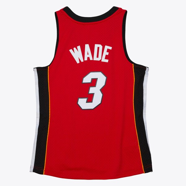 Dwyane Wade Miami Heat Women's 2005/06 Hardwood Classics Swingman Jersey - Red - Image 2