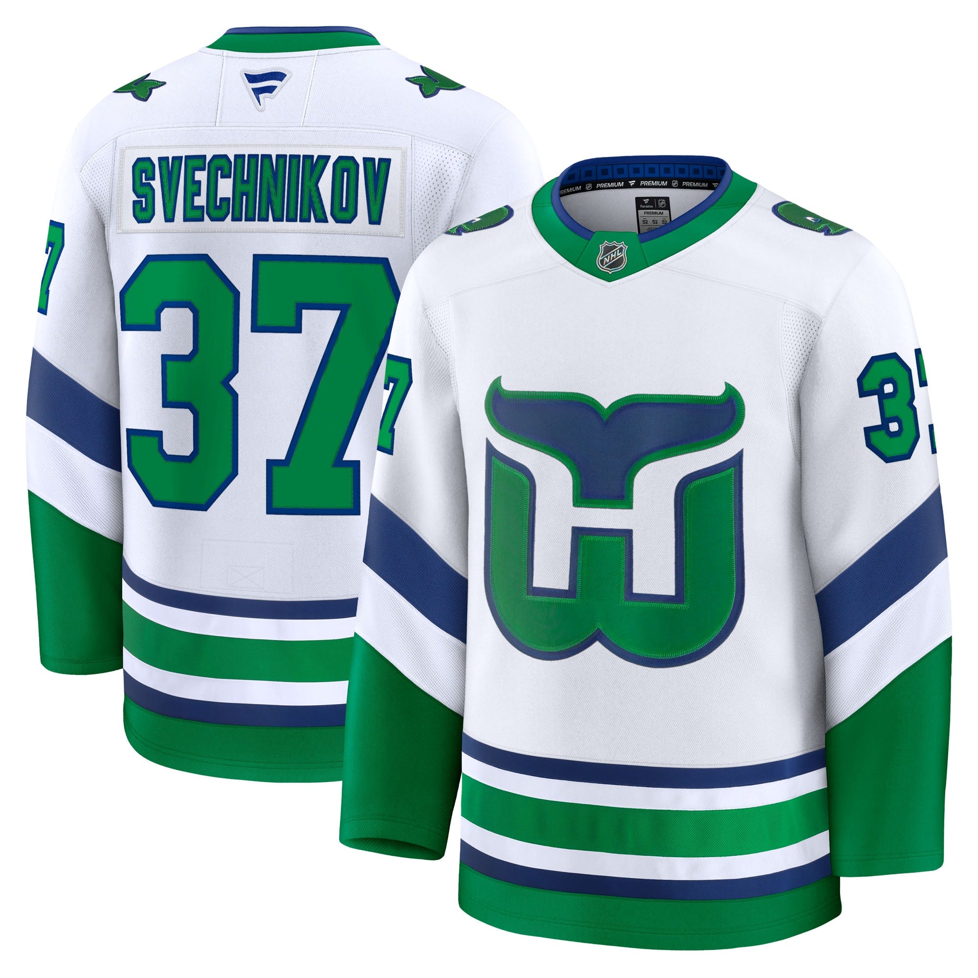 Andrei Svechnikov Carolina Hurricanes Home Premium Jersey - Black/White - Image 9