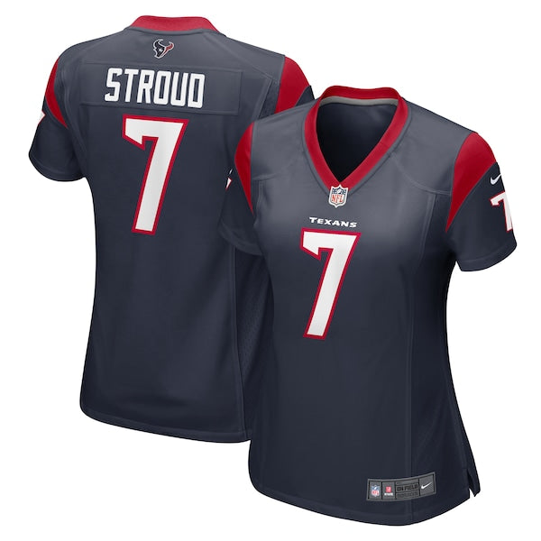 C.J. Stroud Houston Texans Nike Women's Player Jersey - Navy/Red/White - Image 2