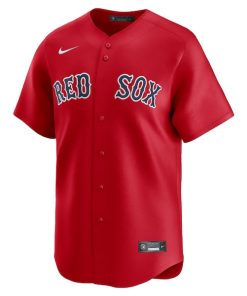 Alternative view of Boston Red Sox Nike  Alternate Limited Custom Jersey?¨C Red