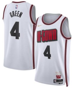 Jalen Green Houston Rockets Nike Unisex 2024/25 Swingman Player Jersey - City Edition - White