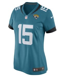 Alternative view of Tim Jones Jacksonville Jaguars Nike Women's Game Player Jersey - Teal