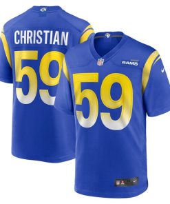 Geron Christian Los Angeles Rams Nike Team Game Jersey -  Royal