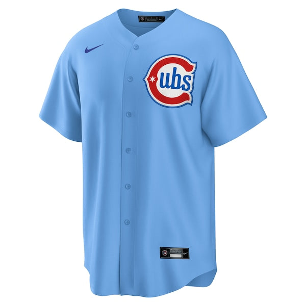 Seiya Suzuki Chicago Cubs Nike Alternate Replica Player Jersey - Light Blue - Image 2