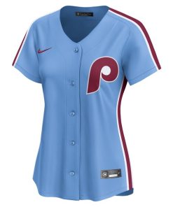 Alternative view of Philadelphia Phillies Nike Women's  Alternate Limited Jersey?¨C Light Blue