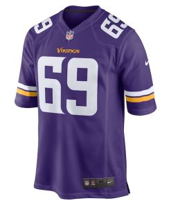 Alternative view of Dan Feeney Minnesota Vikings Nike Team Game Jersey -  Purple