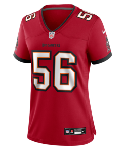 Alternative view of Benton Whitley Tampa Bay Buccaneers Nike Women's Team Game Jersey -  Red