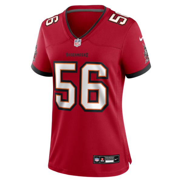 Benton Whitley Tampa Bay Buccaneers Nike Women's Team Game Jersey - Red - Image 2