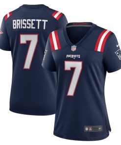Alternative view of Jacoby Brissett New England Patriots Nike Women's  Game Jersey -  Navy