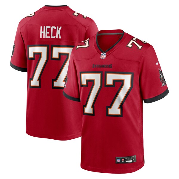Charlie Heck Tampa Bay Buccaneers Nike Team Game Jersey - Red