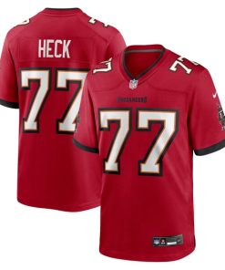 Charlie Heck Tampa Bay Buccaneers Nike Team Game Jersey -  Red
