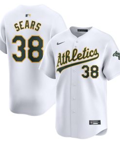 JP Sears Oakland Athletics Nike Home Limited Player Jersey - White