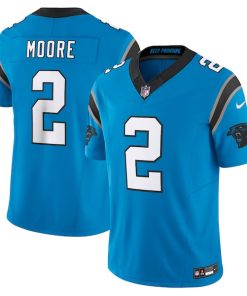 D.J. Moore Carolina Panthers Nike Vapor F.U.S.E. Limited Jersey - Blue