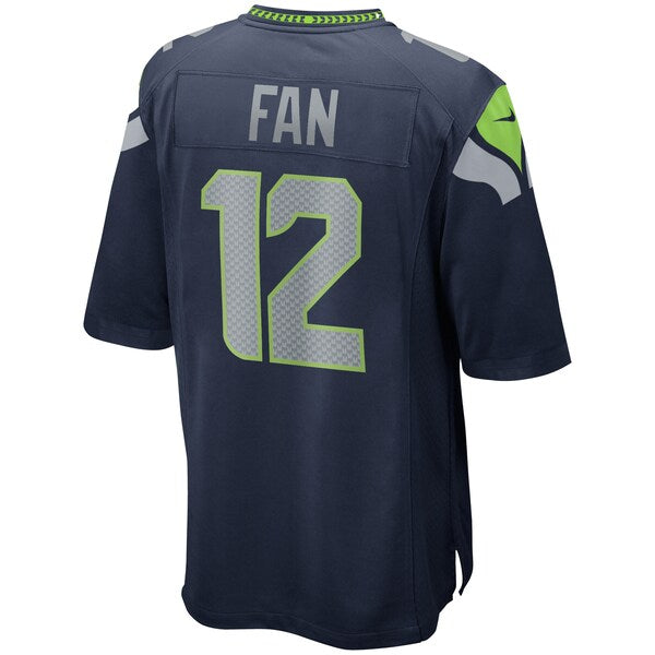 12s Seattle Seahawks Nike Team Game Jersey - College Navy - Image 3