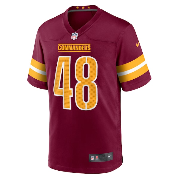 Sean Chandler Washington Commanders Nike Game Jersey - Burgundy - Image 2