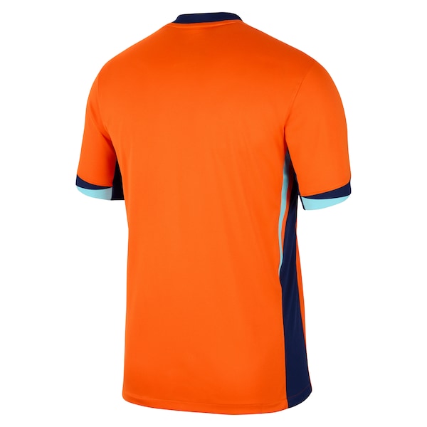 Netherlands National Team Nike 2024 Home Replica Blank Jersey - Orange - Image 4